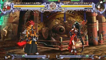 BlazBlue - Calamity Trigger (EU) screen shot game playing